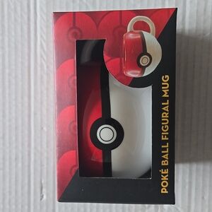 Pokémon Poké Ball Figural Mug Ceramic New In Box